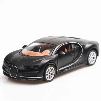 1:32 autíčka pre Bugatti Chiron Kovové Hračky Zliatiny Auto Diecasts Hračky Model Auta, Miniatúrne zmenšený Model Auta Hračky Chlapec Deti