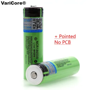 VariCore Nový, Originálny 18650 nabíjateľná batéria 3,7 V Li ion bateria 18650 NCR18650B 18650 batérie baterky