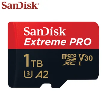 Pôvodné SanDisk Extreme Pro Micro SD Karta 512 gb diskom 1 TB UHS-3 V30 A2 Pamäťovú Kartu Microsd slot pre SDXC TF Karta S Adaptérom