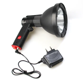 Ultra Ľahký LED Lov Svetlo Nabíjateľná CREE XML2 T6 10W LED Lov Lampa 125 MM Vonkajšie Rybárske potreby na Kempovanie Pozornosti