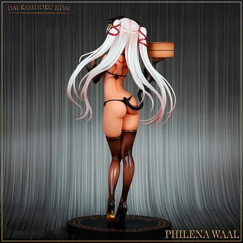 Hobby Japonsko Amakuni Dai Kasshoku Jidai Philena Waal PVC Akcie Obrázok Anime Sexy Dievča Obrázok Model Hračky Kolekcie Bábika Darček