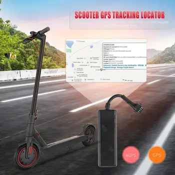 Univerzálny Elektrický Skúter Elektrické Vozidlo GPS Lokátor Anti-theft Tracker Skateboard Sledovací Systém pre M365 Elektrický Skúter