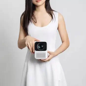 Nový Xiao Wanbo LCD Projektor T2 Max 1080P HD Portable Domov Projektor Vertikálne Keystone Korekcia Mini Kino Projektor