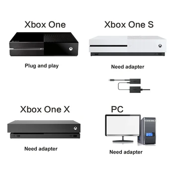 Nový Kinect Adaptér Pre Xbox Jeden Pre XBOX ONE X Kinect 2.0 Adaptér EU/US Konektor USB NAPÁJACÍ Adaptér Napájací zdroj Pre XBOX JEDEN Adaptéry
