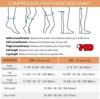 Lekárske Socks15-20mmHg Žien Otvorené Prst Kompresie Pantyhose Strmeň Lekárskej Kvality Kompresívne Pančuchy Chudnutie Pantyhose