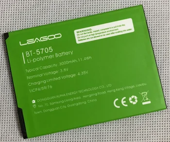 LEAGOO M9 BT-5705 Batérie pôvodné 3000mAh výmena Záložnej Batérie pre LEAGOO M9 Pro Smartphone Na Sklade