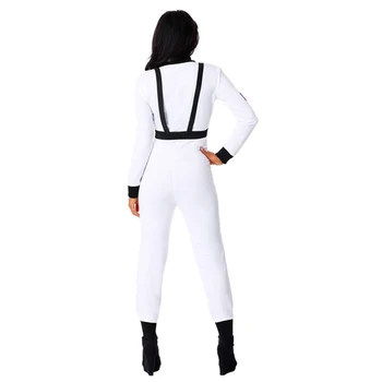 Nové Astronaut Cosplay Kostým S Prilba Pre Dospelých Spacesuit Vesmíru Star Party Oblečenie Výkon Rekvizity halloween pre ženy