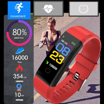 LIGE Nové Inteligentné Hodinky Muži Ženy Srdcového tepu, Krvného Tlaku Fitness Tracker Smartwatch Šport Inteligentný Náramok pre ios a android
