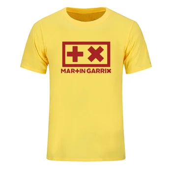 Noví ľudia, DJ Martin Garrix T-shirt top elektronickej hudby bavlna Krátky Rukáv tričko mužov, Hip Hop, Rock streetwear mužov Voľné Veľkosť