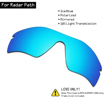 SmartVLT Polarizované slnečné Okuliare Náhradné Šošovky pre Oakley Radar Cesta - Ice Blue