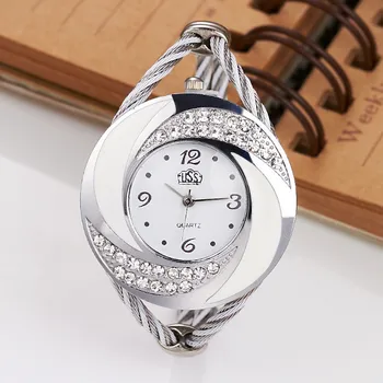 Ženy, Luxusné Drahokamu Hodinky Kreatívny Dizajn, Elegantné, Módne Hodinky Náramkové Hodinky Vintage Dámske Hodinky Reloj Mujer