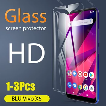 1-3 Ks Plné Tvrdeného Skla Pre BLU Vivo X6 Screen Protector 2.5 D 9h tvrdeného skla, BLU Vivo X6 Ochranný Film