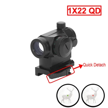 Lov Micro Red Dot Sight Nanášanie Rozsah Sniper Riflescope Holografické Pamiatky AK47 vzduchovky Pamiatky Rozsahy Pre Brokovnice Optika