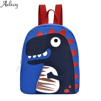 Aelicy Detí cartoon dinosaura aktovka batoh, batoh, tašku študent dievča, chlapec ramenný deti aktovka batoh