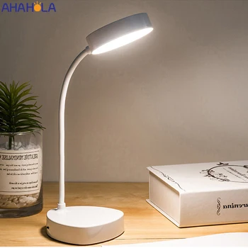 5V USB Stolový Stojan Tabuľka Svetlo Nabíjateľnú Batériu, LED Lampy na písací Stôl pre Obývacej Izbe, Posteľ Štúdia Led Lampa na Čítanie Lampka Na Biurko