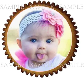 Vlastný Obrázok Jedlé Tortu Vňaťou Oblátka Ryžový Papier Tortu Cupcake Cookie Vňaťou Dekorácie Narodeniny, Svadba Cake Decor Dodanie