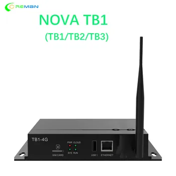Novastar TB1 asynchrónne media player nova usb, wifi, lan aktualizovať program v režime offline media player full farebné led video wall TB2 TB3