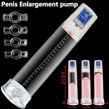 Elektrické Začiatočník Penis Čerpadlo, USB Nabíjateľné Automatické zväčšenie Penisu Vákuové Erekciu a Penis Extender Muž zväčšovacieho prístroja sexuálnu Hračku,