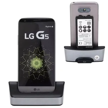 Kvalitný USB Typu C Telefón Nabíjanie Batérie Dock OTG Základňa Nabíjací Držiak pre LG G5 Mobile Smart Phone