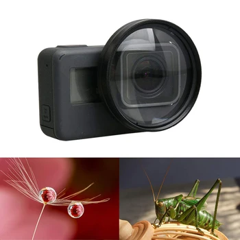 52mm zväčšovacie sklo 10x Zväčšenie Makro zblízka Objektív pre GoPro Hero 7 6 5 Black Akčné Kamery Go Pro Príslušenstvo