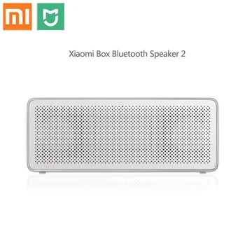 Xiao Mi Bluetooth Reproduktor Základné 2 Štvorcových Box 2 Stereo Prenosné Bluetooth 4.2 biela s Vysokým Rozlíšením HD Kvalita Zvuku Hrať
