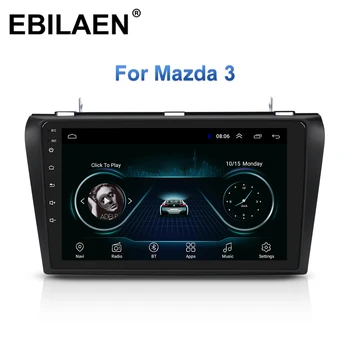 Auto Multimediálne Rádio Prehrávač Pre Mazda 3 BK Mazda3 2004-2009 Android 8.1 Navigáciu Autoradio magnetofón GPS Video, Stereo