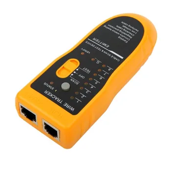JW-360 Sieť LAN Kábel Tester Telefónny Drôt Tracker Diagnostikovať Tón Tool Kit RJ45 RJ11 Line Nájsť Postupnosť Testovanie