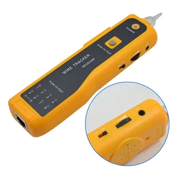 JW-360 Sieť LAN Kábel Tester Telefónny Drôt Tracker Diagnostikovať Tón Tool Kit RJ45 RJ11 Line Nájsť Postupnosť Testovanie