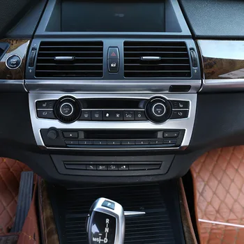 Auto ABS, klimatizácia, Objem Dekorácie Tlačidlo Rám Orezania Príslušenstvo Pre BMW X5 X6 E70 E71 2008-2013