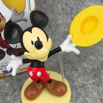 Mickey Minnie Mouse Happy Birthday Cake Decoration Disney Kreslené Postavy Model Bábiky Tortu Pečenie Svadobné Dekorácie Doll Dieťa Hračku