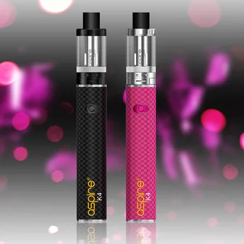 Elektronická Cigareta Aspire K4 Vape Pero E Cig Starter Kit s Cleito Nádrže a 2000mah vstavanú Batériu Black Ružovej Farby