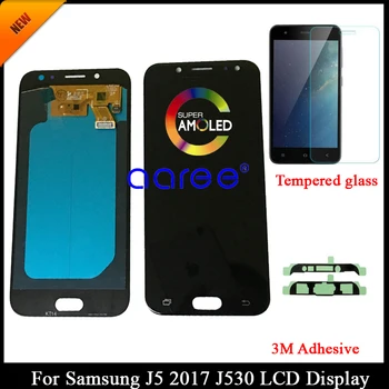 Testované AMOLED Pre Samsung J5 Pro 2017 J530 LCD Displej Pre Samsung J5 2017 J530 Obrazovke LCD Dotknite sa Digitalizátorom. Montáž + Lepidlo