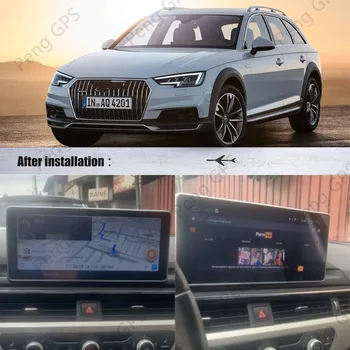 Pre Audi A4 A4L B9 8W Android Rádio - 2019 Auto Multimediálny Prehrávač, GPS Navigáciu, Audio Stereo Obrazovkou, DVD Vedúci jednotky Nahrávač