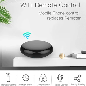 Tuya WiFi 50000+ 98% IR Smart Home Infračervené Hlas Diaľkový ovládač S Alexa Echo Domovská stránka Google Intelligence Nástroje Vysokej Kvality