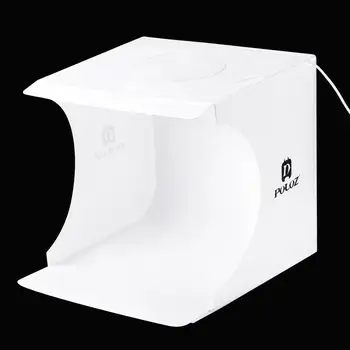 20 CM Mini Skladacia Softbox s LED Krúžkom Flash Popruh na Pozadí Handričkou Stola Photo Studio pre Fotografovanie