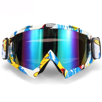 Motokrosové Okuliare bežecké Lyže, Snowboard ATV Maska Oculos Gafas Motokrosových Motocyklov Prilba MX Okuliare Okuliare