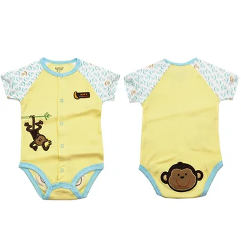 Nové módne Baby Boy Šaty Kombinézach Dieťa Dievča Oblečenie Krokodíl, Detské Oblečenie, Unisex 0-24M Baby Kombinézach Roupas de bebe