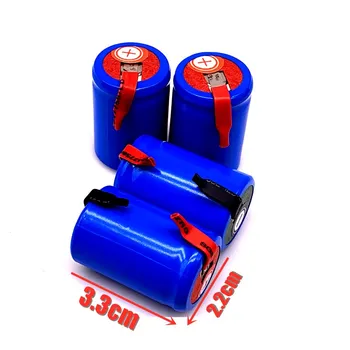 2-20PCS Nové SC Nabíjateľná batéria pre Dewalt pre Makita pre Bosch pre Hitachi 4/5SUBC batterie NICD akumulátor, 2800mah 1.2 v