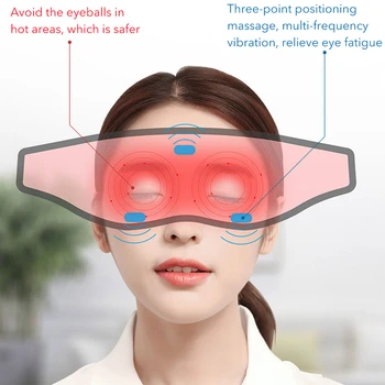 Oko Masáž Ošetrovateľskej Prístroj 3D Ochrana Očí, Masky Rastlinné Zloženie Študent Spanie Očná Maska Zmiernenie Únavy Očí Vision