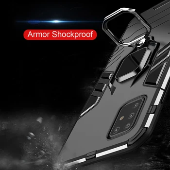 10Pcs Shockproof Brnenie puzdro Pre Samsung Galaxy Note 20 S20 Ultra E S10 S9 Plus Note10+ Note9 8 Stojan, Držiak Auta Krúžok Kryt Telefónu
