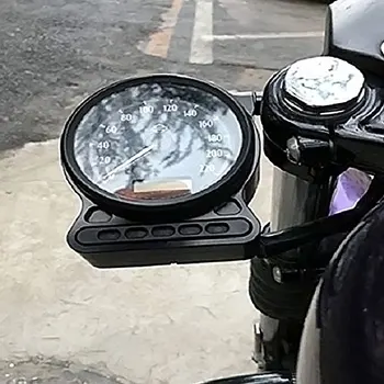 Nuoxintr Motocykel Nástroj rýchlomer Držiak Prípade Bývania Strane Mount Premiestnenie Kryt Pre Harley Sportster 883 2004-2018