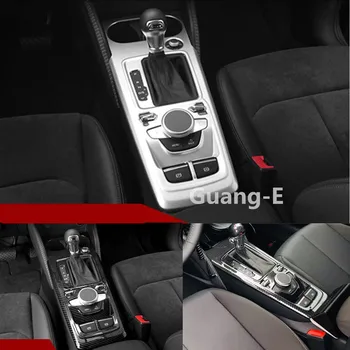 Auto Cover Stick Vnútri Vnútorného Stredu Shift Kút Pádlo Pohár Prepnúť na Čítanie Rám Orezania 1pcs Pre Audi Q2 Q2L 2018 2019 2020