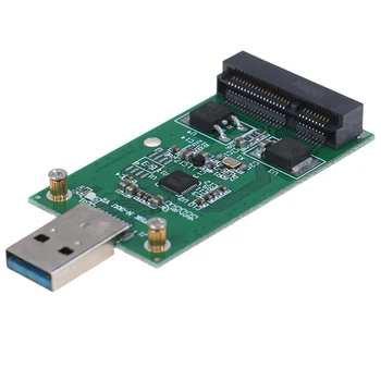 Mini USB 3.0 PCIE mSATA Externé SSD PCBA Conveter Karty Adaptéra