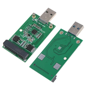 Mini USB 3.0 PCIE mSATA Externé SSD PCBA Conveter Karty Adaptéra