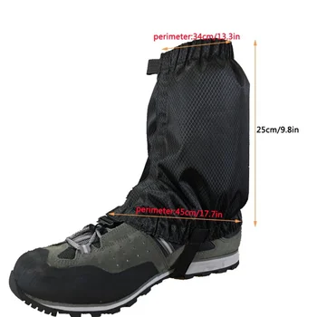 Nepremokavé Nohu Zahŕňa Leginy Návlek Lezenie, Kempovanie Turistika Ski Boot Cestovanie Topánky Snehu Gamaše Nohy Ochrany