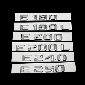 Pre Triedy E E180 E200 E240 E250 E320 E350 Chrome Počet Listov, Zadný Kufor, Znak, Odznak Nálepky