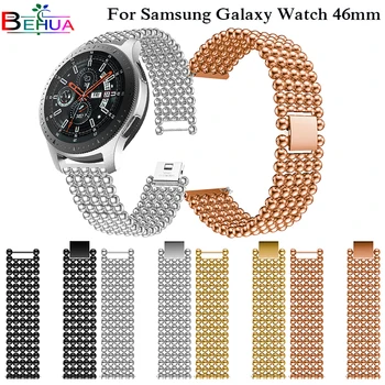 Luxusné Zliatiny Náramok Náhradný Popruh Pre Samsung Galaxy Sledovať 46 mm SM-R800 sledovať príslušenstvo Vysokej Kvality Watchbands Popruh