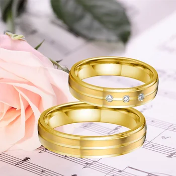 10 rok výročie svadby krúžky žien z nehrdzavejúcej ocele mužov prsteň s kameňom anel bague anillos