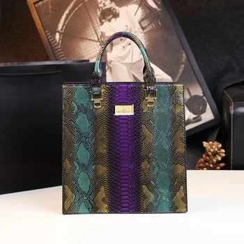 2020 nové Cowhide Kožené Ženy kabelky módnych žena Reťazca Serpentíny prenosné tote bag ladies ramenný program messenger tašky Luxus