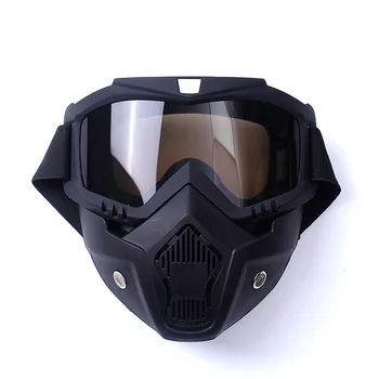 Ochranné Masky Na Koni Lyžovanie HD Okuliare Vetru odolný proti otrasom, prachu UV-dôkaz Nepremokavé Plný bočný Kryt